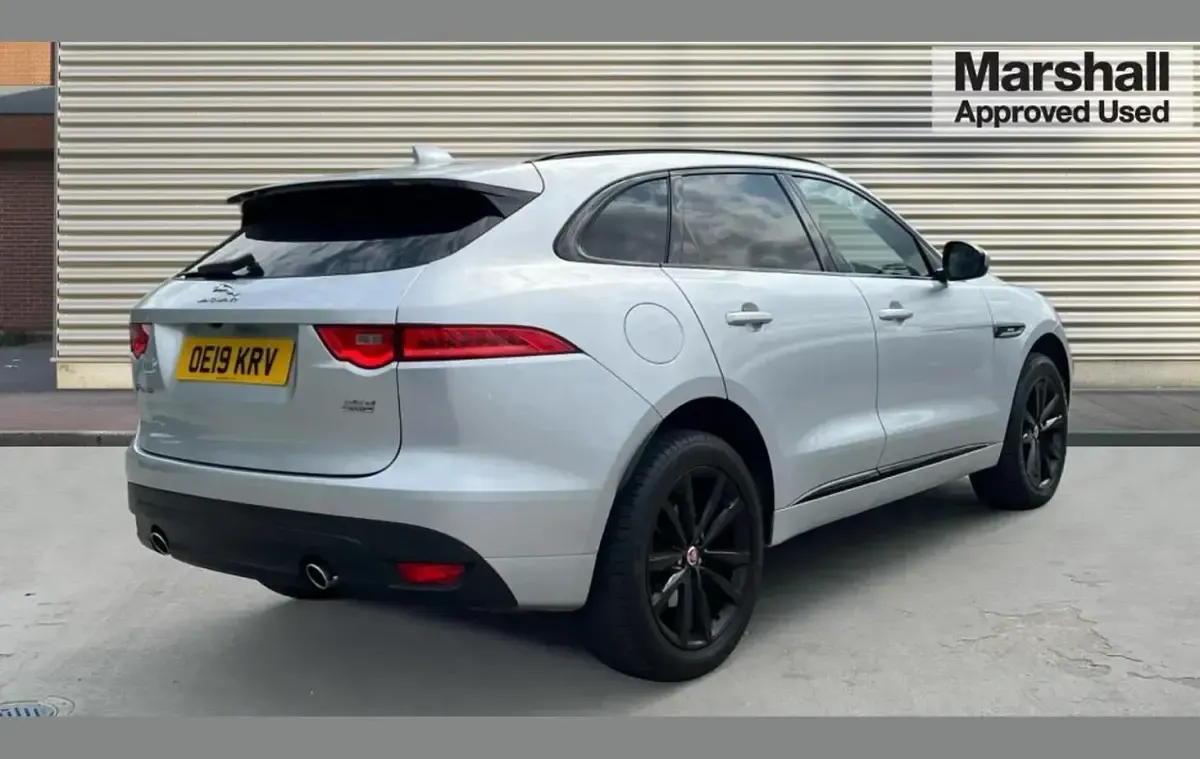 Used Jaguar F-Pace R-Sport 240 HP (176 kW) 2019 Silver SUV