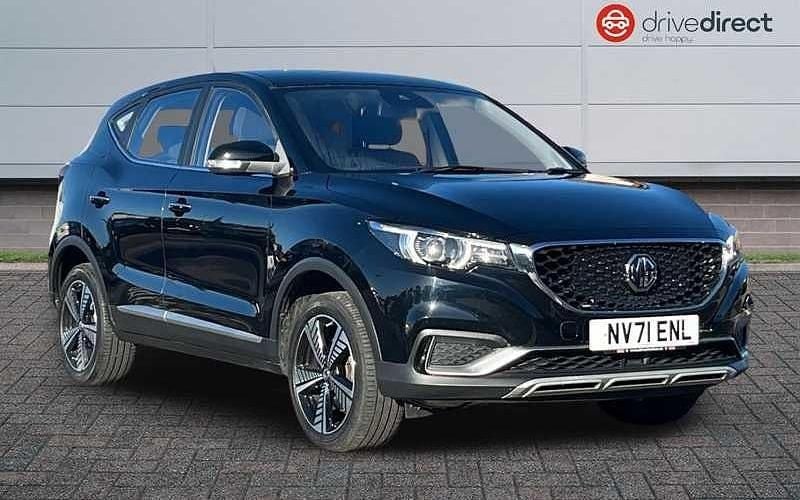 Black Used 2021 MG ZS Excite Sedan | £10,150 (Fair price) - Image 1/4
