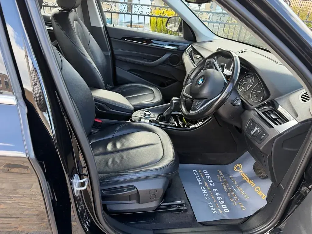 Used BMW X1 xLine 150 HP (110 kW) 2017 Black SUV
