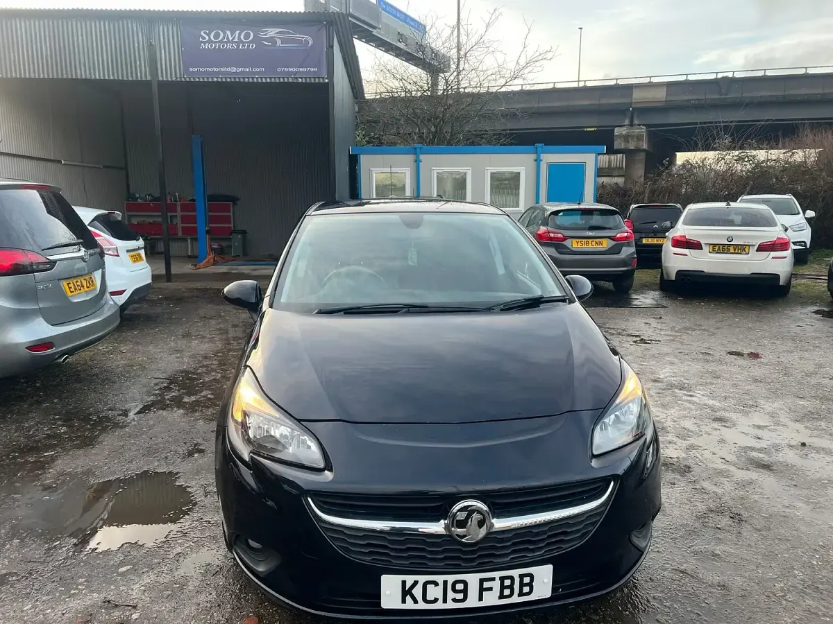 Used Vauxhall Corsa 90 HP (66 kW) 2019 Blue Hatchback