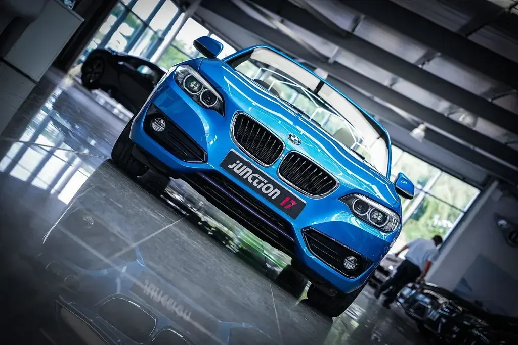 Used BMW 220 Sport Line 2017 Blue Cabriolet
