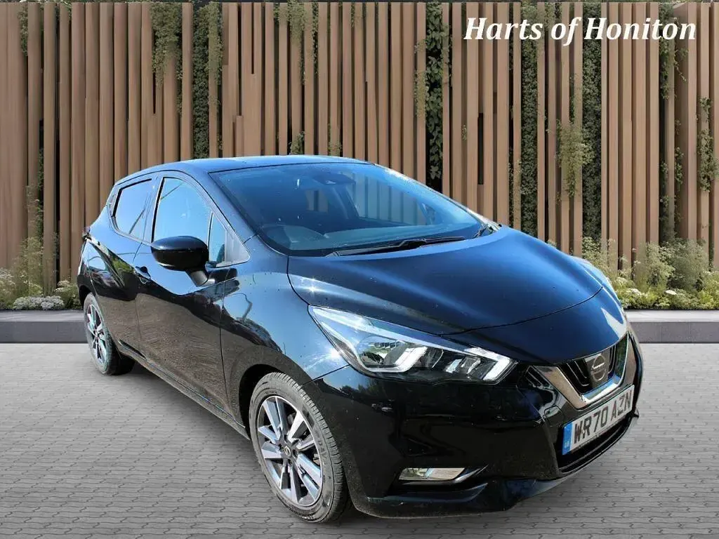 Begagnad Nissan Micra Tekna 2020 Svart Halvkombi
