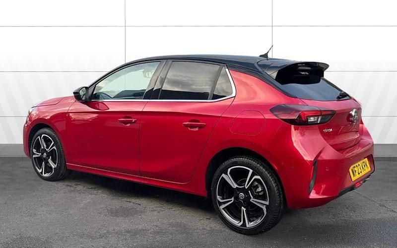 Used Vauxhall Corsa Ultimate 131 HP (96 kW) 2023 Red Hatchback