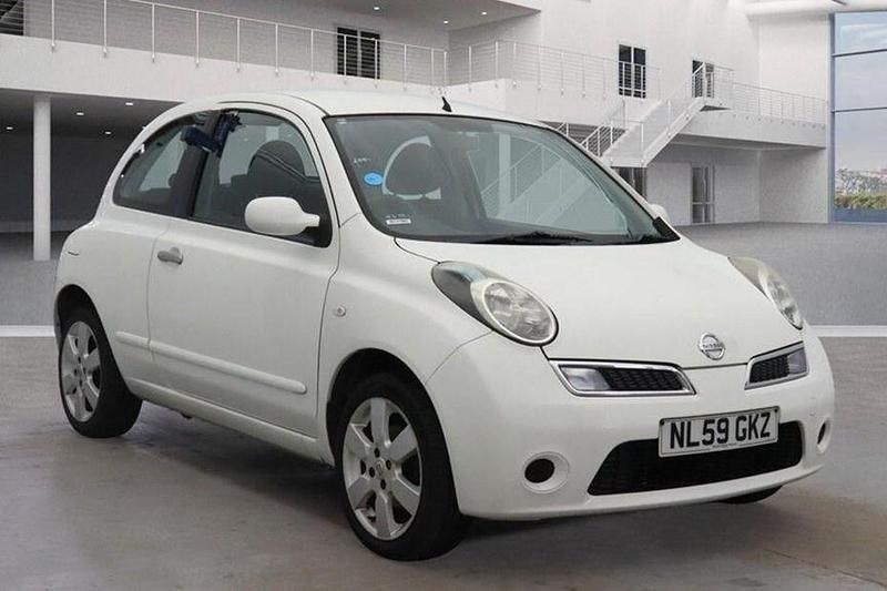 White Used 2009 Nissan Micra Acenta Hatchback | £1,999 (Good price) - Image 1/1