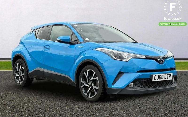Blue Used 2018 Toyota C-HR Design SUV | £14,299 (Good price) - Image 1/4