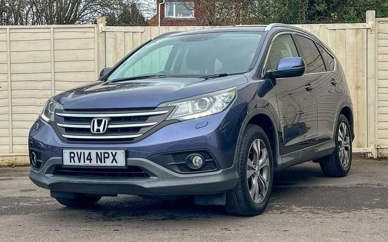 Usado Honda CR-V EX 155 HP (114 kW) 2014 Azul SUV