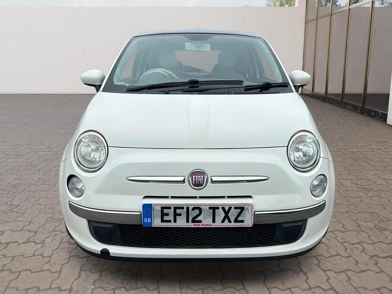 Used Fiat 500 Lounge 69 HP (50 kW) 2012 White Hatchback