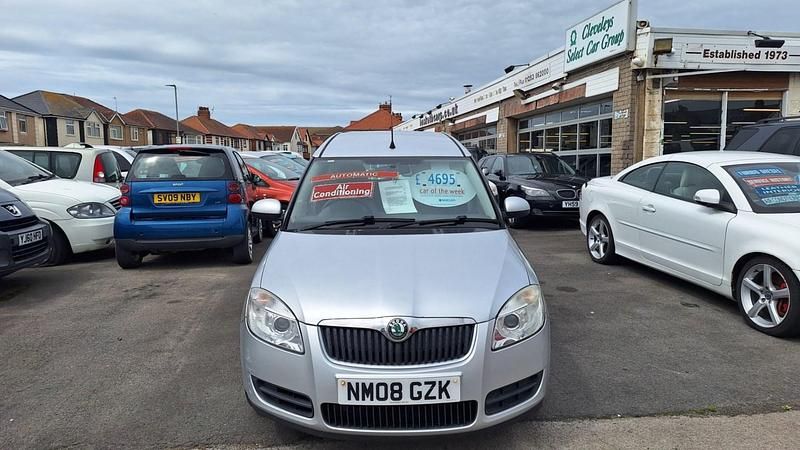 Silver Used 2008 Skoda Roomster MPV | £3,895 - Image 1/4