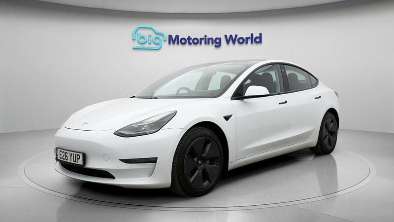 Used Tesla Model 3 Long Range AWD 366 kW (498 HP) 2021 White Sedan