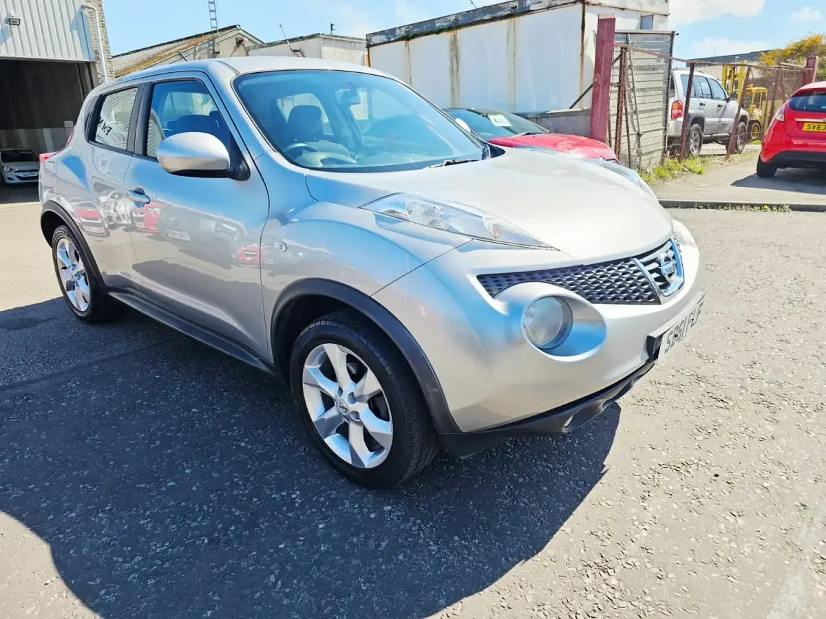 Używany Nissan Juke Acenta 2012 Srebrny SUV