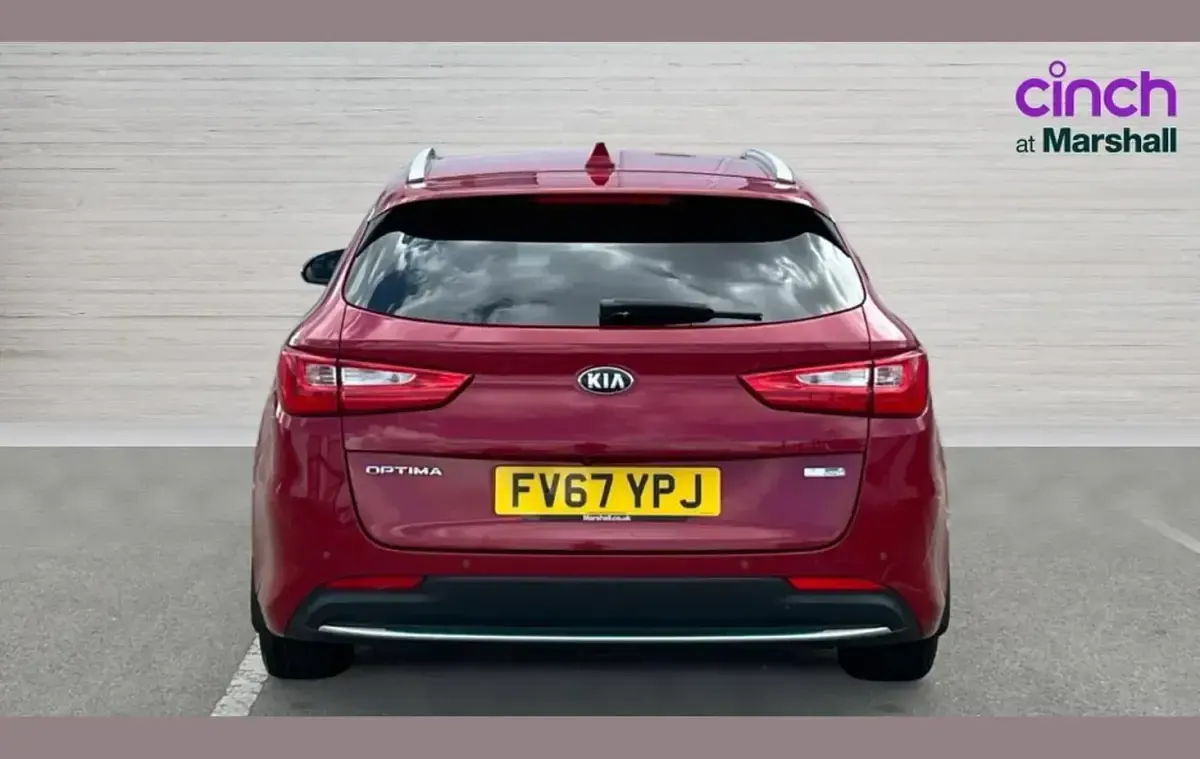 Used Kia Optima 202 HP (148 kW) 2018 Red Estate