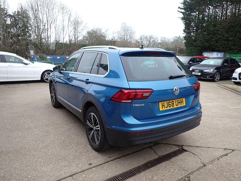 Used VW Tiguan SE 150 HP (110 kW) 2018 Blue SUV