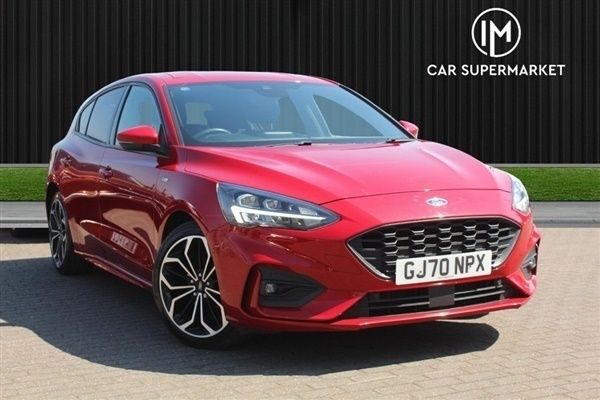 Red Used 2020 Ford Focus ST-Line X Hatchback | £12,985 (Fair price) - Image 1/1