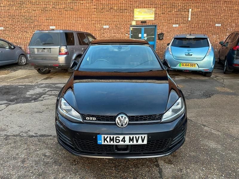 Used VW Golf VII GTD 2014 Black Hatchback
