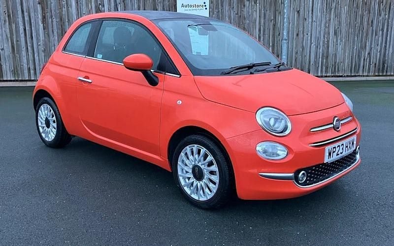 Orange Used 2023 Fiat 500 Hatchback | £9,995 - Image 1/4