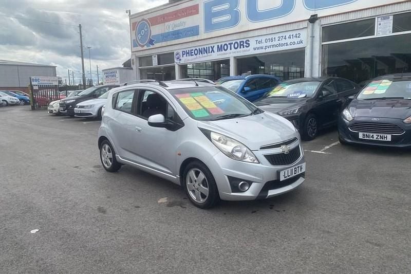Silver Used 2011 Chevrolet Spark LT Hatchback | £1,995 (Fair price) - Image 1/1