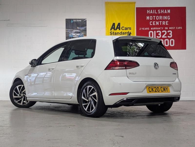 Used VW Golf VII Edition 130 HP (95 kW) 2020 White Hatchback