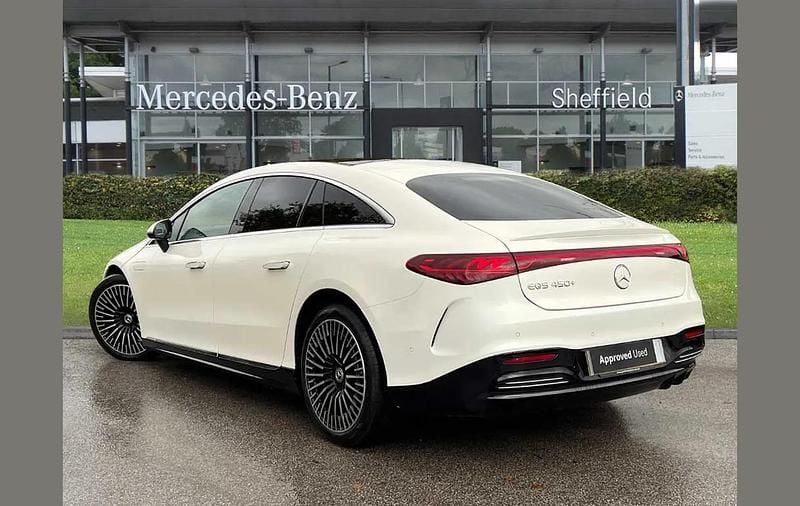 Used Mercedes EQS450+ AMG Line Premium Plus 244 kW (333 HP) 2022 White Sedan