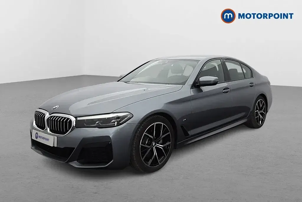 Used BMW 520 M Sport 2021 Blue Sedan