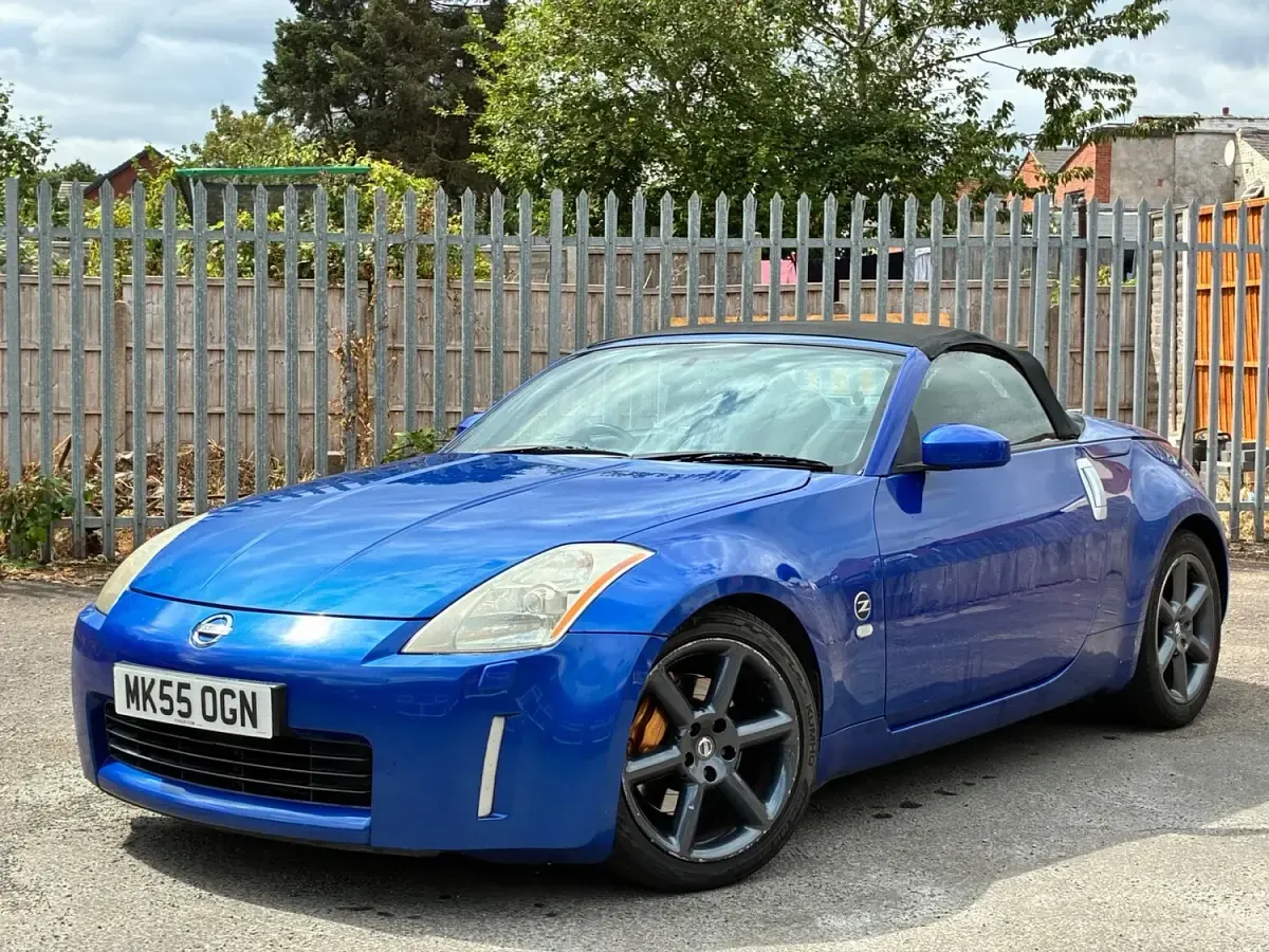 Used Nissan 350Z 2005 Blue Cabriolet