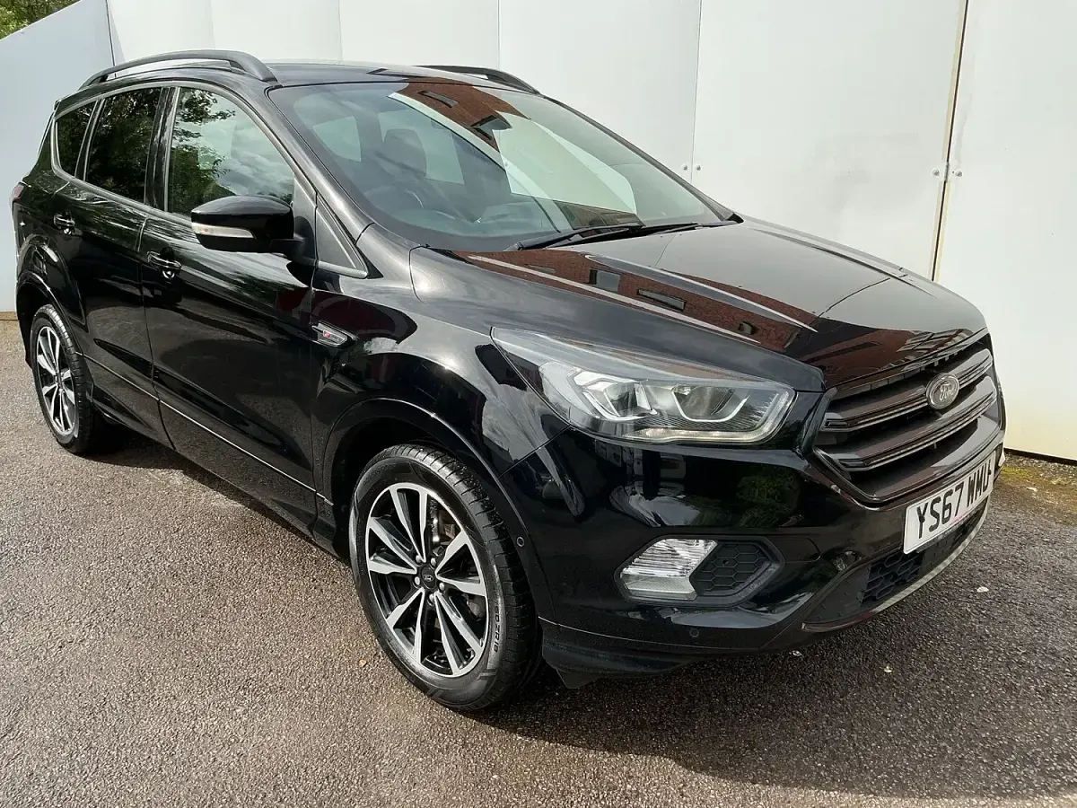 Used Ford Kuga ST-Line 150 HP (110 kW) 2017 Black SUV