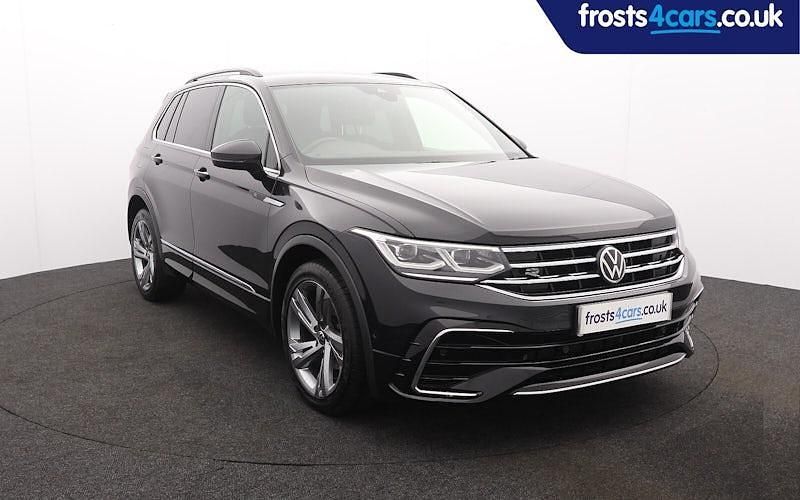 Used VW Tiguan R-line Edition 150 HP (110 kW) 2022 Black SUV