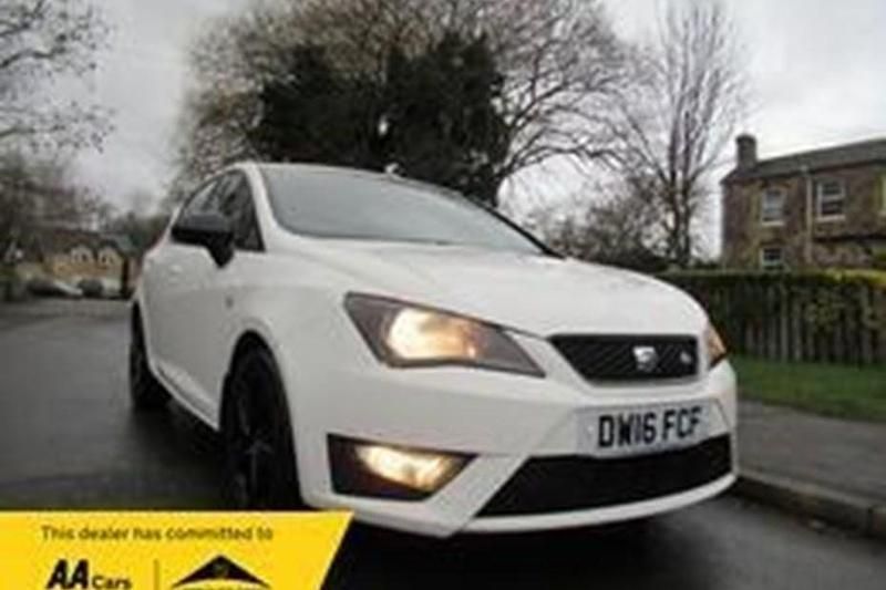 Used Seat Ibiza FR 90 HP (66 kW) 2016 White Hatchback