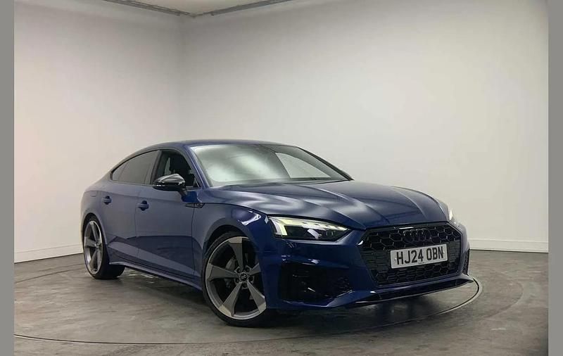 Used Audi A5 Sportback Black Edition 200 HP (147 kW) 2024 Blue Hatchback