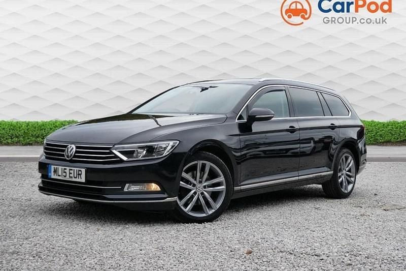 Black Used 2015 VW Passat GT Estate | £5,990 (Expensive) - Image 1/1