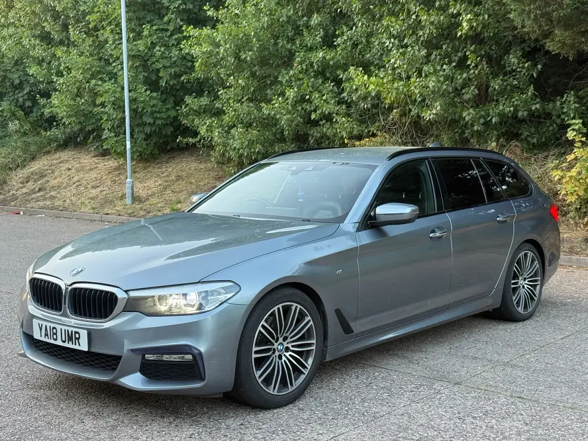 Used BMW 520 M Sport 2018 Blue Estate