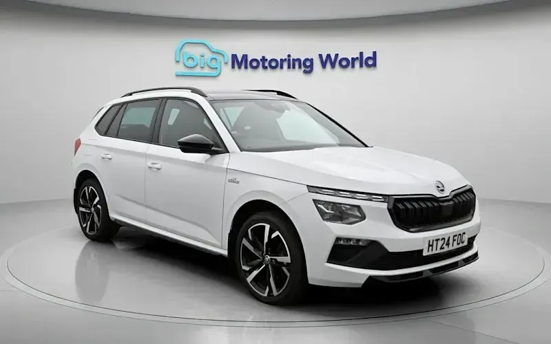 Used Skoda Kamiq Monte Carlo 116 HP (85 kW) 2024 White SUV