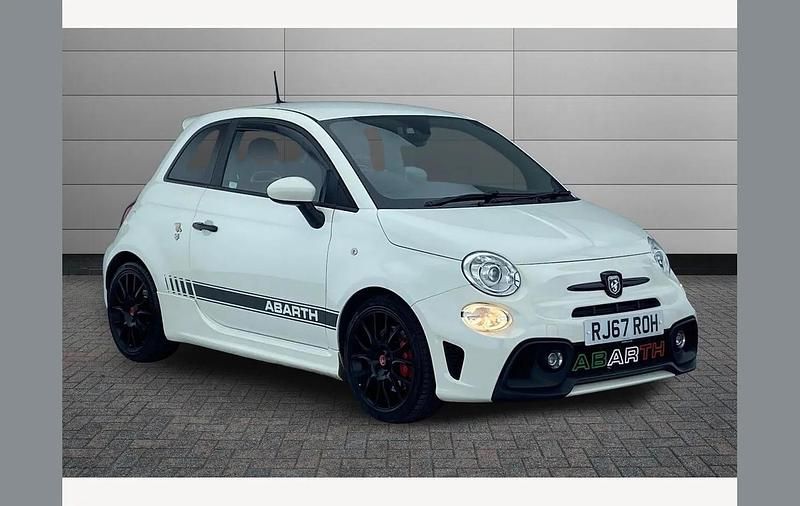 Gara white Used 2018 Abarth 595 Competizione Hatchback | £9,845 (Super price) - Image 1/4