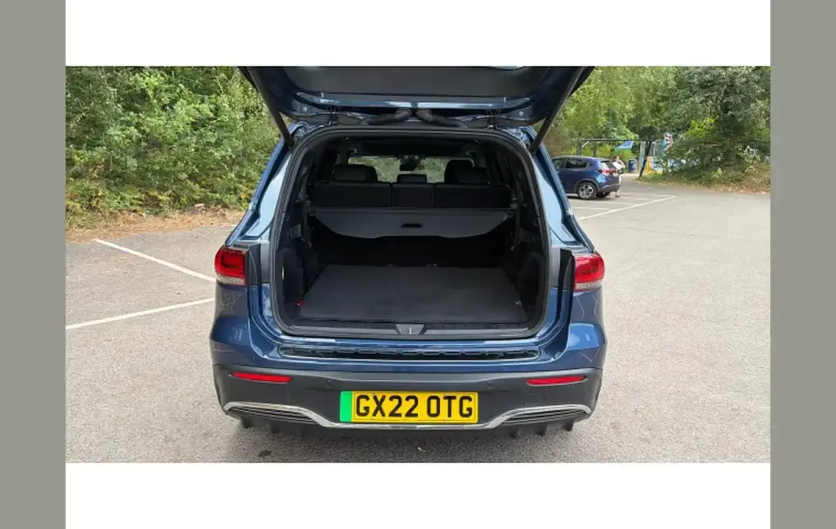 Used Mercedes EQB350 AMG line 214 kW (292 HP) 2022 Blue SUV
