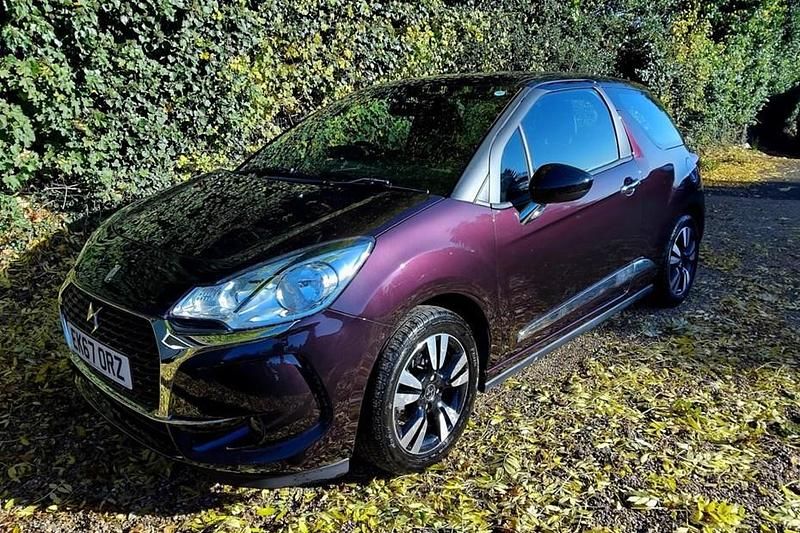 Used DS Automobiles DS3 Chic 2017 Mauve/purple Hatchback