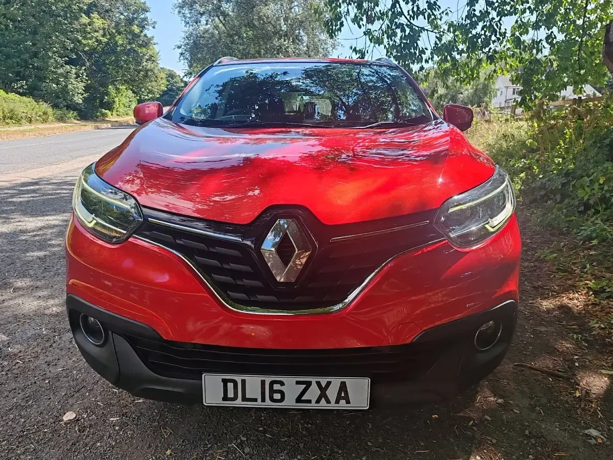 Used Renault Kadjar Dynamique 110 HP (80 kW) 2016 Red SUV