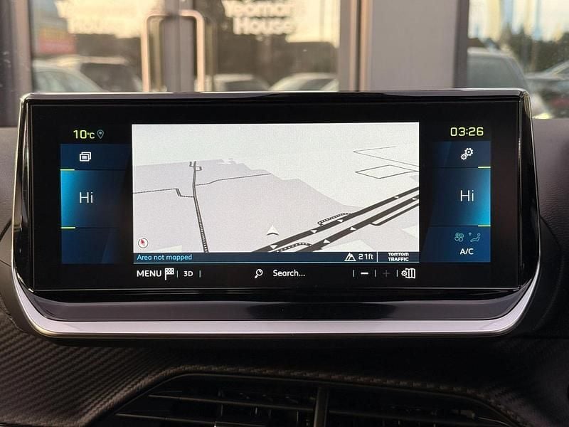 Used Peugeot e-2008 GTi 100 kW (136 HP) 2023 Red SUV