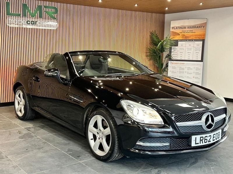 Begagnad Mercedes SLK250 204 HK (150 kW) 2012 Svart Cab