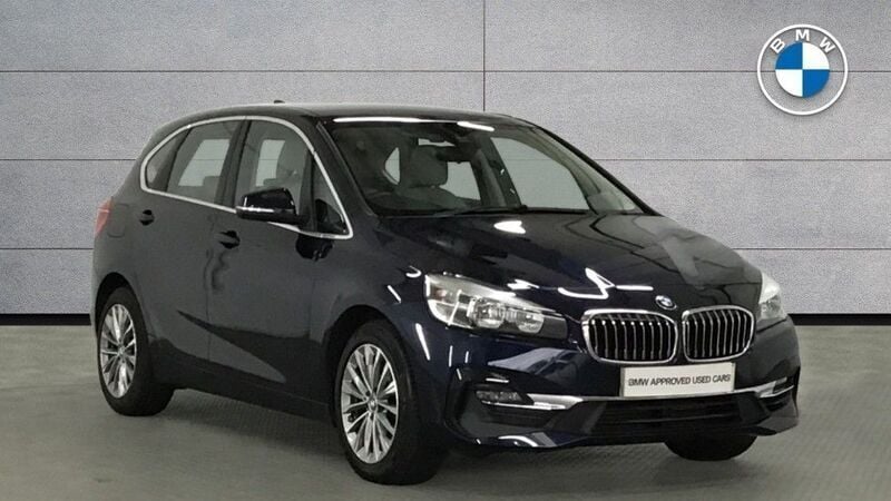 Blue Used 2019 BMW 218 Active Tourer Luxury Line MPV | £14,490 (Fair price) - Image 1/4