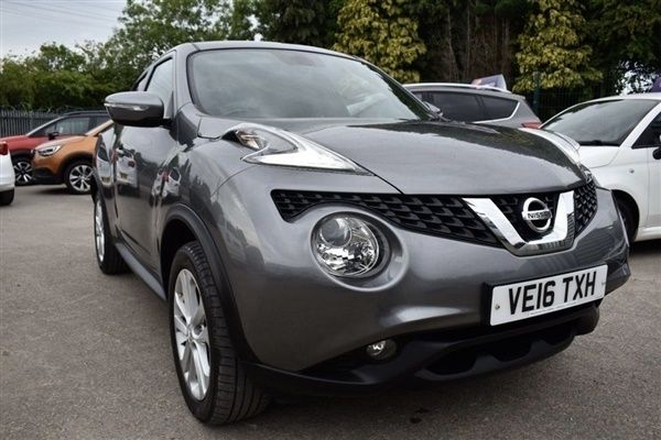 Grey Used 2016 Nissan Juke N-Connecta SUV | £5,890 (Fair price) - Image 1/4