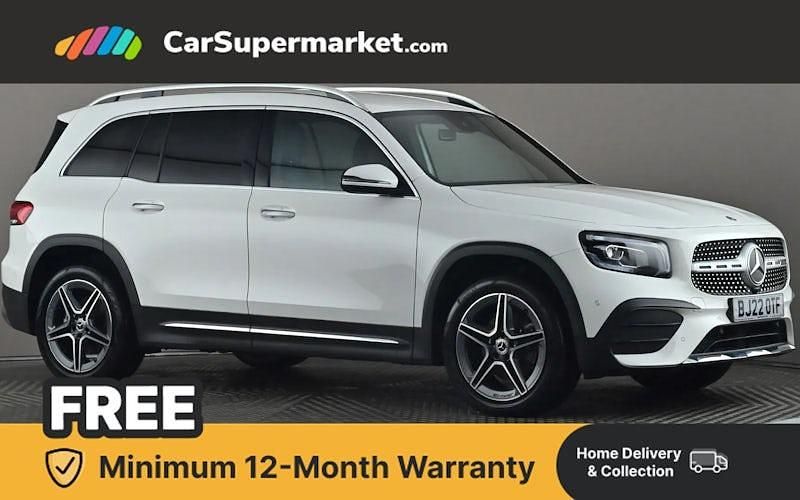 Used Mercedes GLB200 AMG Line Premium 150 HP (110 kW) 2022 White SUV