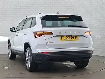 Used Skoda Karoq SE L 150 HP (110 kW) 2023 White SUV