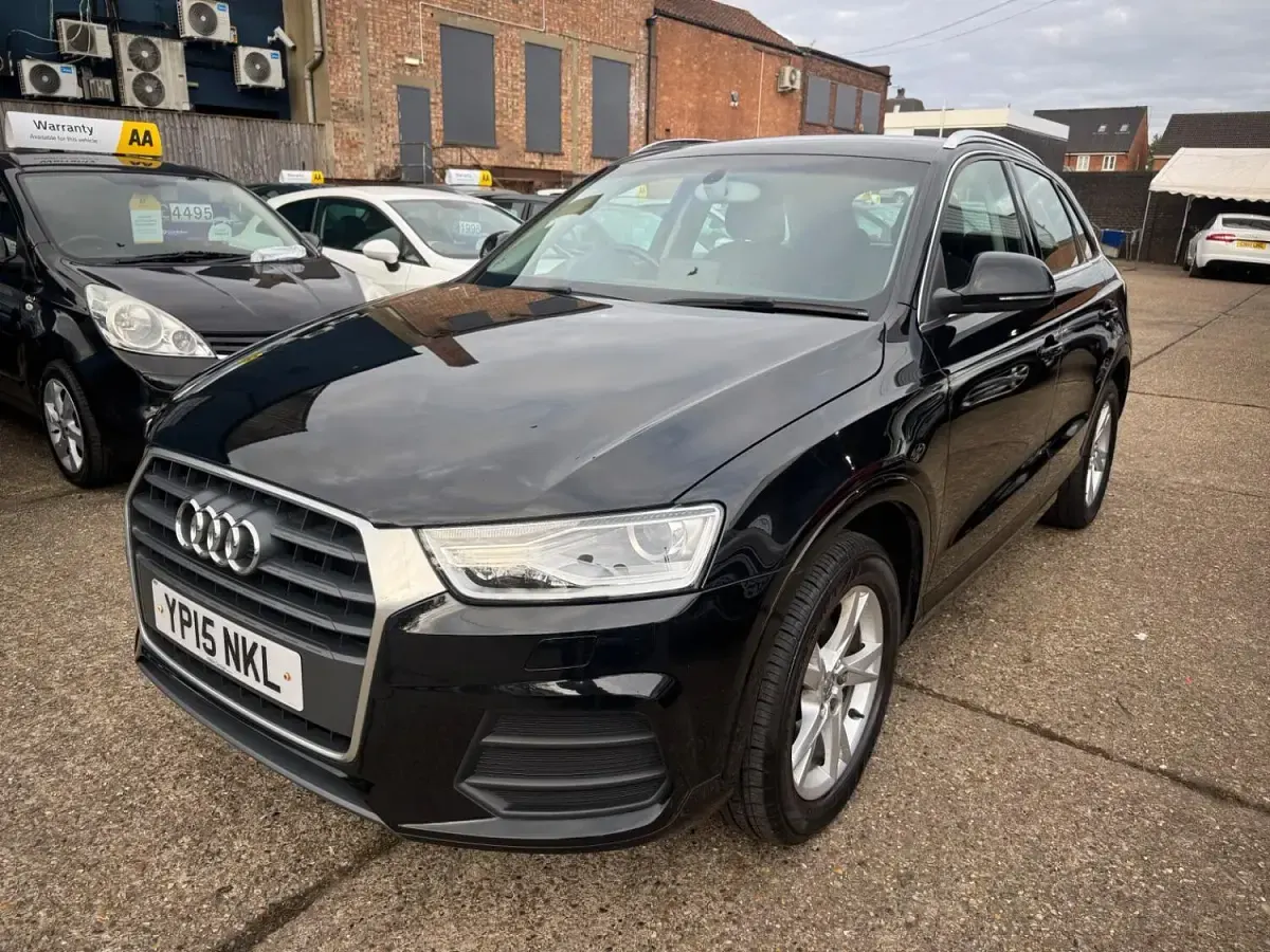 Used Audi Q3 Design 150 HP (110 kW) 2015 Black SUV