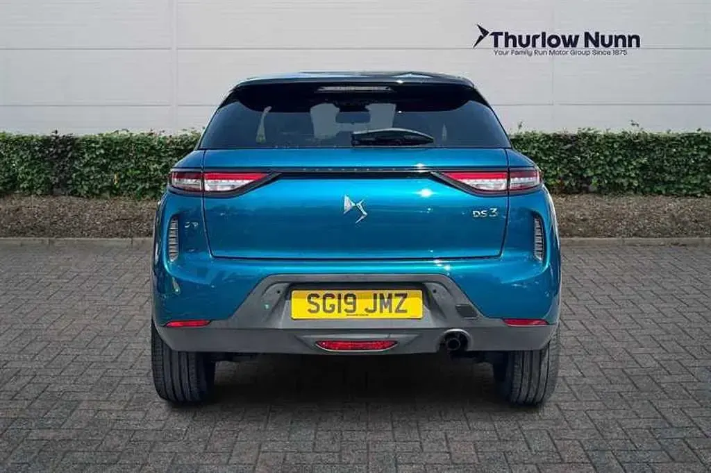 Used DS Automobiles DS3 Crossback Elegance 100 HP (73 kW) 2019 Blue SUV