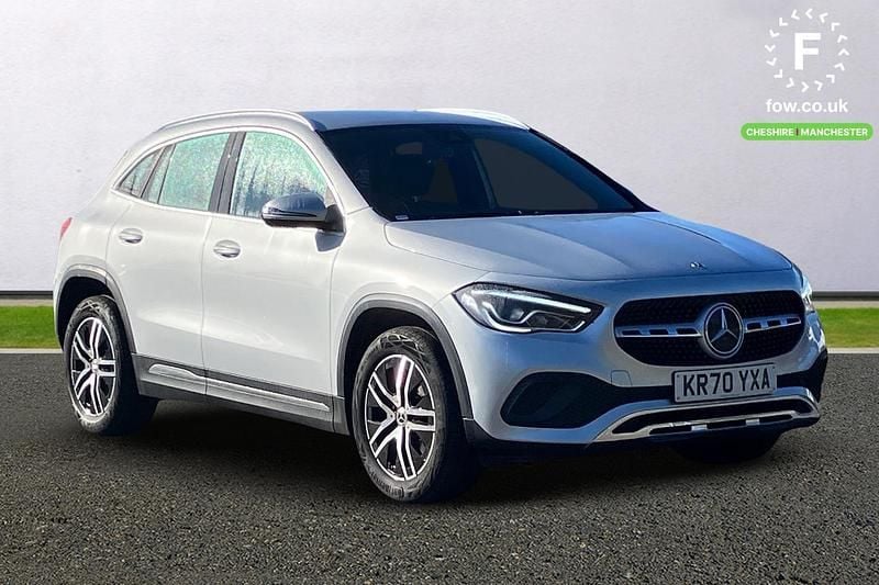 Silver Used 2020 Mercedes GLA200 SUV | £22,499 (Fair price) - Image 1/3