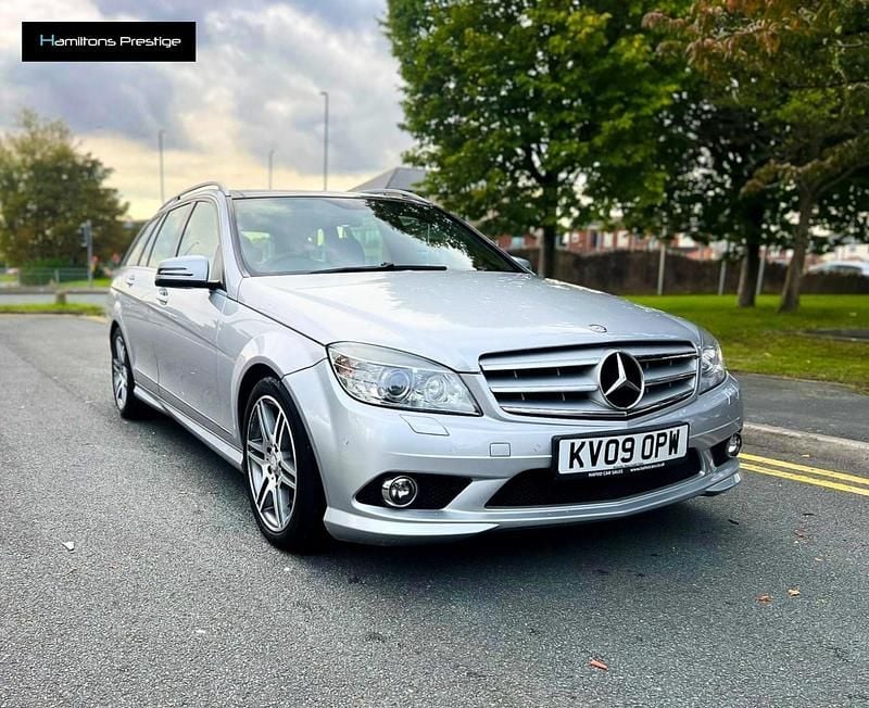Silver Used 2009 Mercedes C320 Estate | £5,995 (Fair price) - Image 1/4