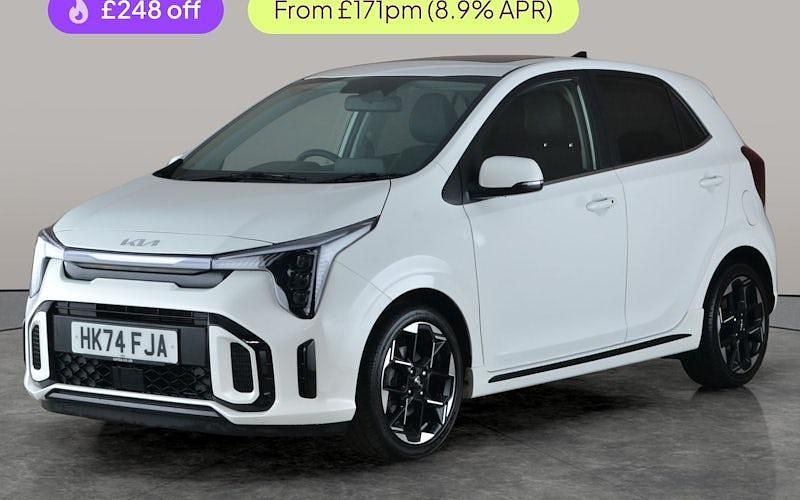 Used Kia Picanto GT-Line S 77 HP (56 kW) 2024 White Hatchback