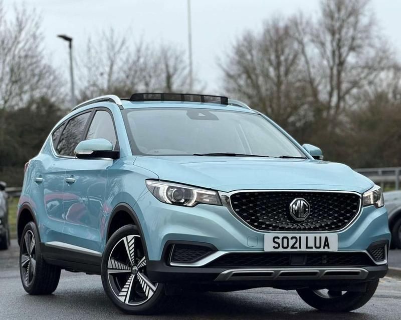 Used MG ZS Exclusive 105 kW (143 HP) 2021 Blue SUV