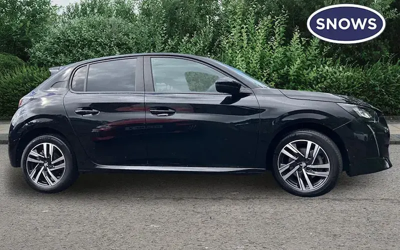 Used Peugeot 208 Active+ 102 HP (75 kW) 2023 Black Hatchback