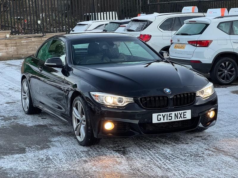 Used BMW 435 M Sport 313 HP (230 kW) 2015 Black Cabriolet