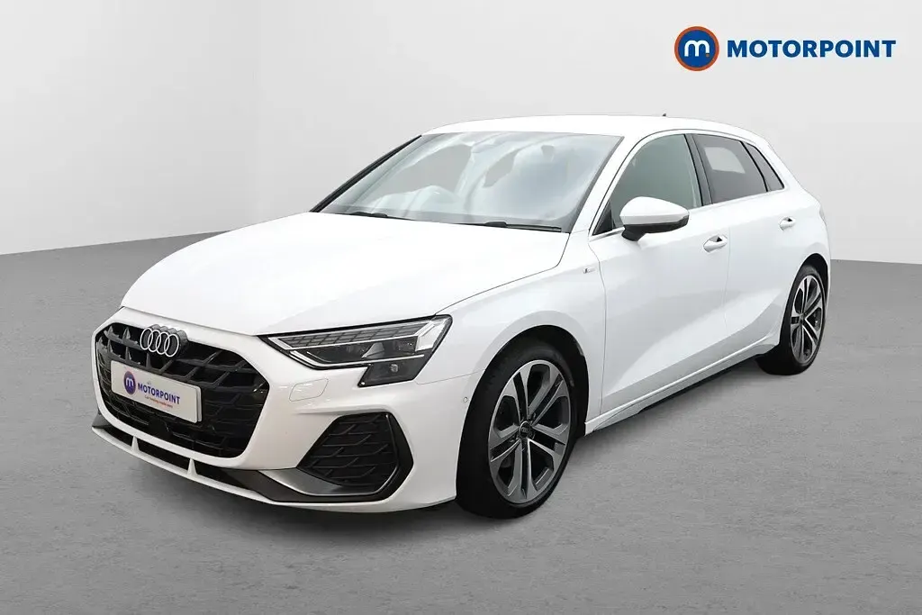 Used Audi A3 S-Line 2025 White Hatchback